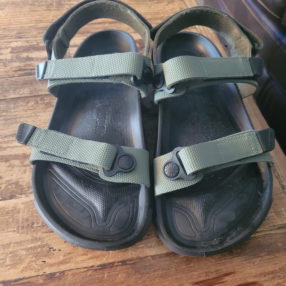 Birkenstock Sahara burko-flor futura khaki 42